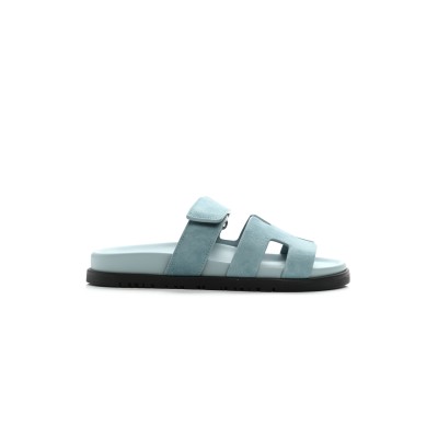 HERMES SUEDE GOATSKIN WOMENS CHYPRE SANDALS H211115Z6H 